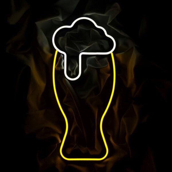 Neon Szklanka Piwa