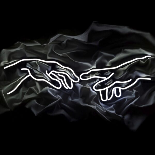 Neon Stworzenie Adama