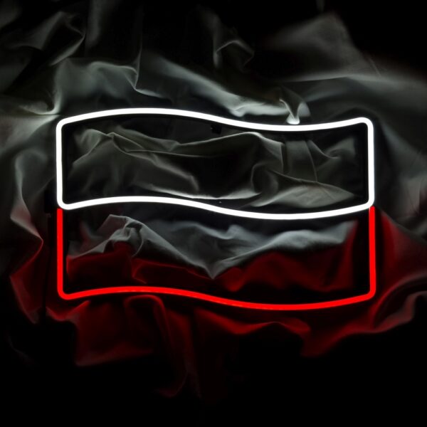 Neon Flaga Polski