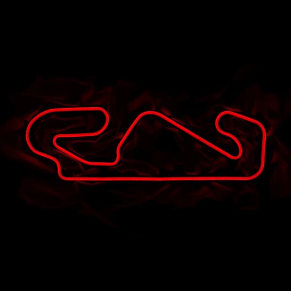 Neon Tor F1 Hiszpania Circuit de Barcelona-Catalunya