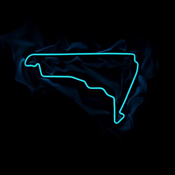 Neon Tor F1 Meksyk Autodromo Hermanos Rodriguez